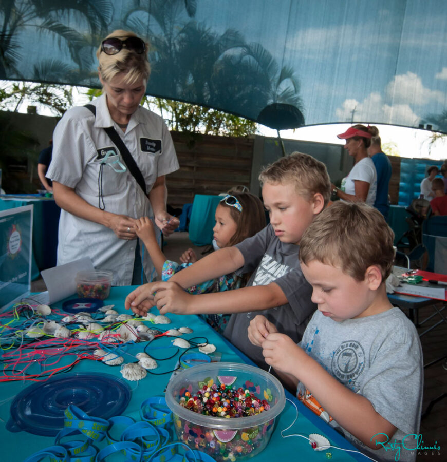 Children Learning About Marine LIfe At World Ocean Day 2016
