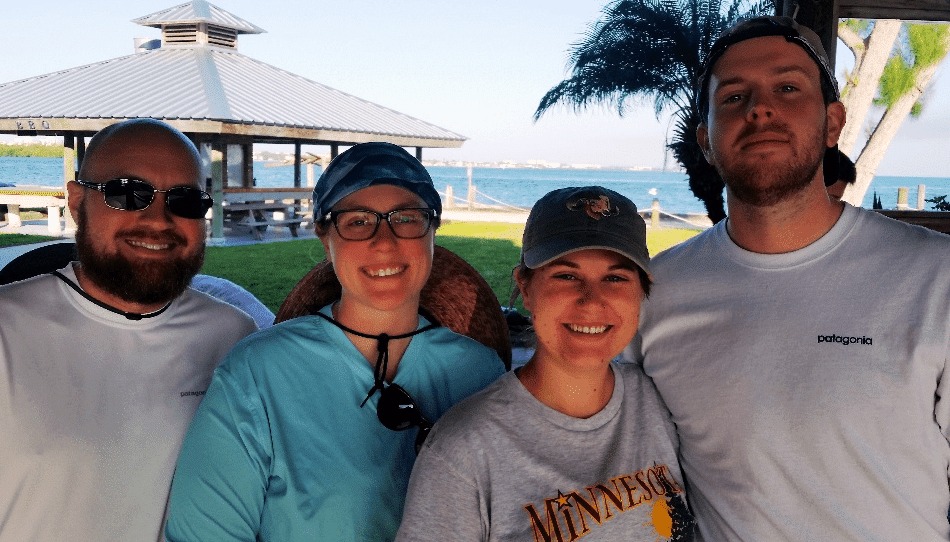 Fishing Line Removal Volunteers October 2018 Small Group Photo