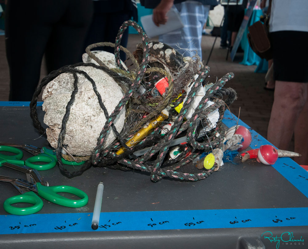 Marine Debris Example At World Ocean Day 2016