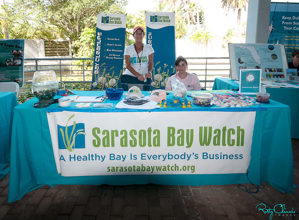 Sarasota Bay Watch Booth On World Ocean Day 2016