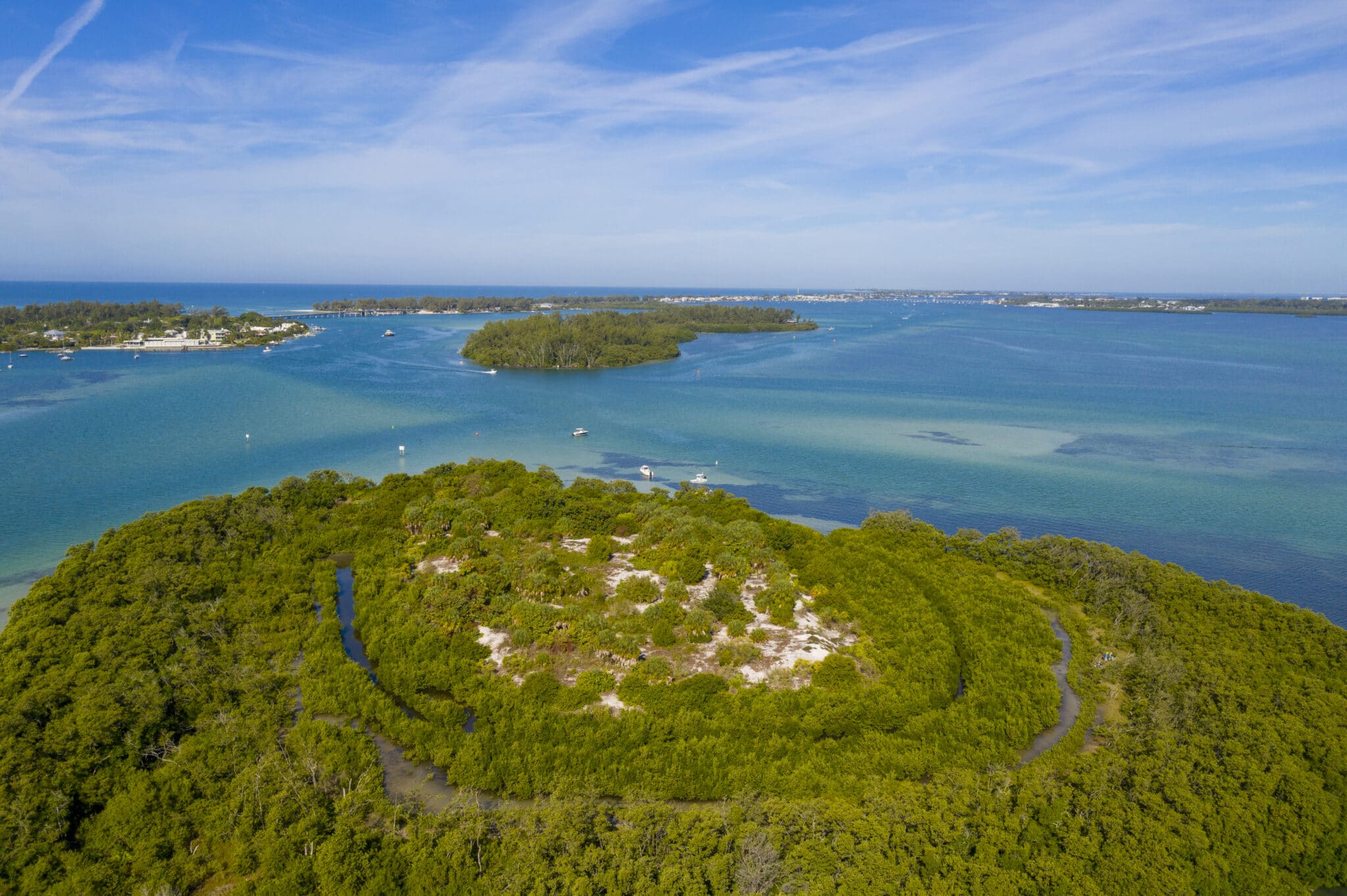 The Sister Keys North Island Looking North. Courtesy Dan Madole